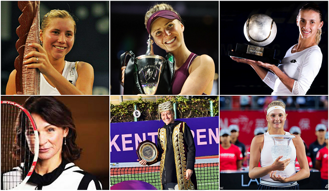 Украинки в финалах турниров WTA (одиночный разряд)