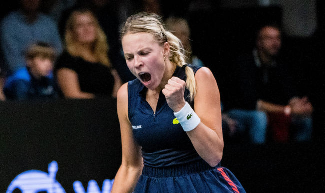 Таллинн. Контавейт сыграет в финале домашнего турнира против Крейчиковой Таллинн. Контавейт сыграет в финале домашнего турнира против Крейчиковой