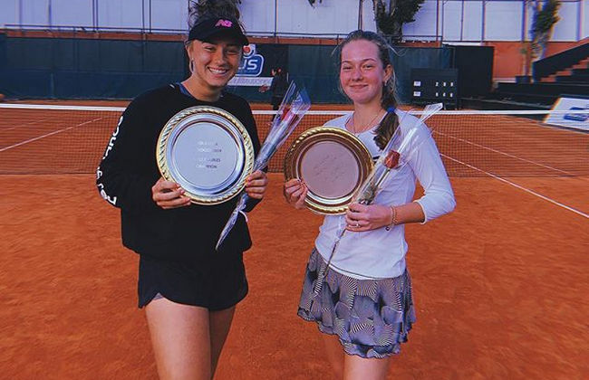 Юниоры. Костенко выиграла парный титул в Касабланке Юниоры. Костенко выиграла парный титул в Касабланке