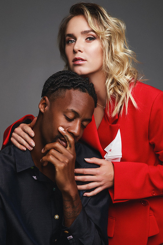 "Свидания – это роскошь для нас". Свитолина и Монфис в фотосессии для украинского портала