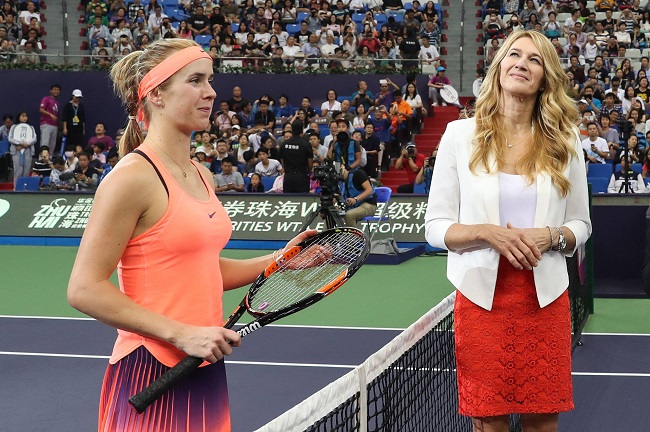 Элина Свитолина: "На командном турнире я бы хотела получить подсказку от Граф и Агасси"