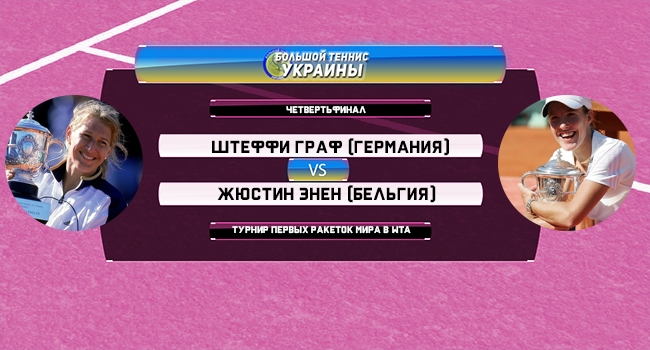 Голосование: Штеффи Граф - Жюстин Энен. Турнир первых ракеток мира