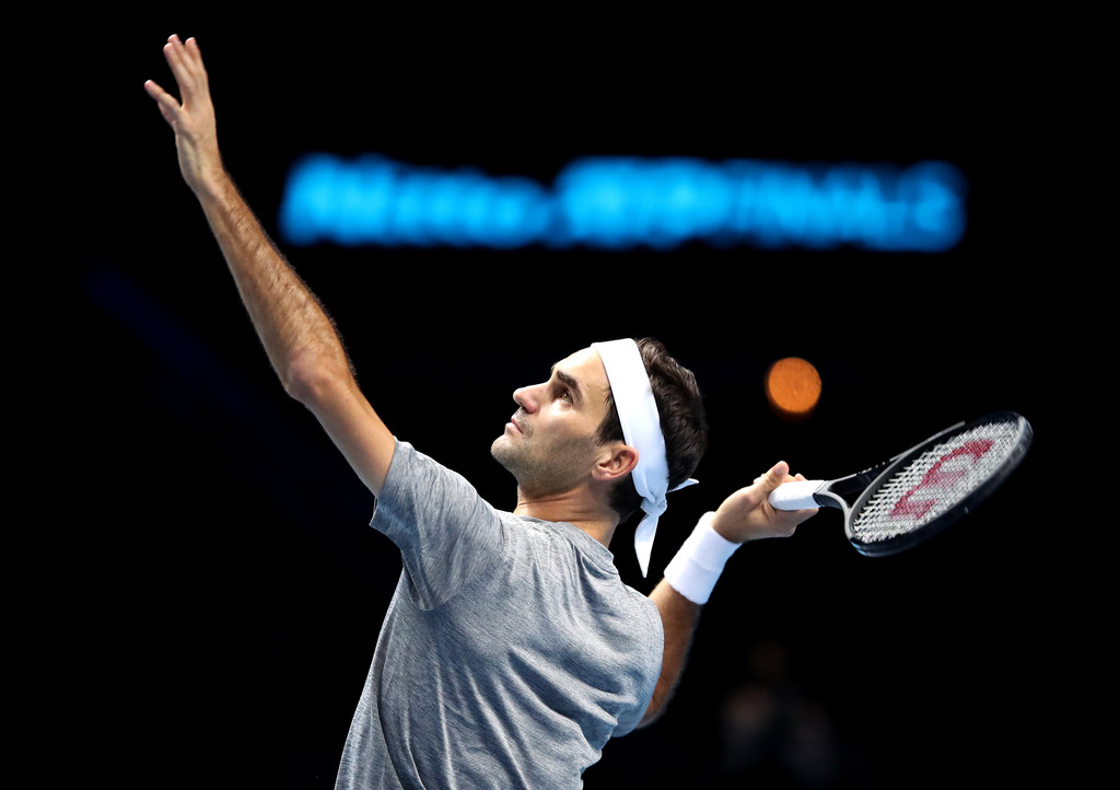 Надаль, Джокович и другие участники ATP Finals на тренировке в Лондоне