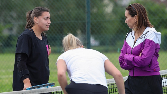 Женская сборная Хорватии провела тренировку в Загребе (ФОТО)