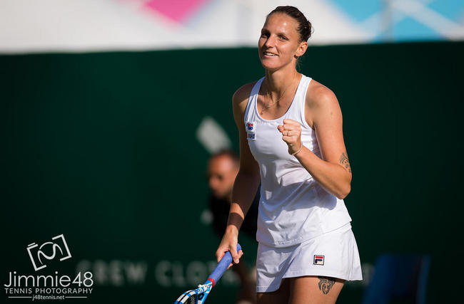 Истборн. Плишкова уверенно побеждает Бертенс в полуфинале