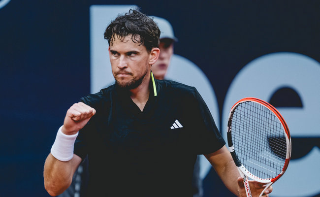 Кицбюэль. Тим отыграл пять матчболов и за 3,5 часа победил Дьере на пути в свой первый финал с 2020 года