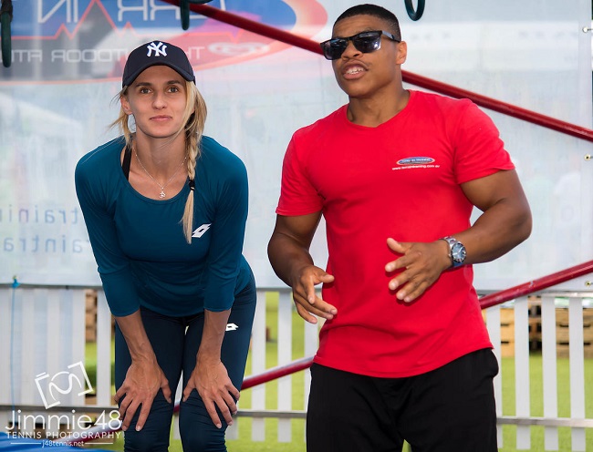 Как Цуренко преодолевала полосу препятствий в Брисбене  Как Цуренко преодолевала полосу препятствий в Брисбене