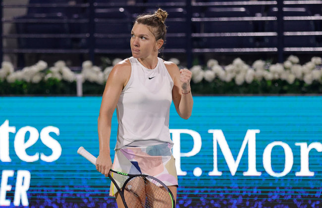 Дубай. Халеп во второй раз сыграет в решающем матче