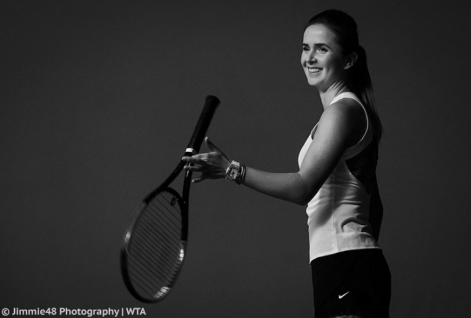 Элина Свитолина на фотосессии WTA в Индиан-Уэллс