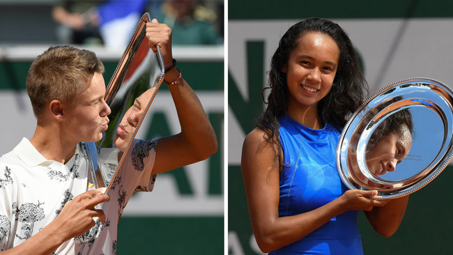 Ролан Гаррос. Руне стал вторым в истории чемпионом из Дании, Фернандес - первая канадка, победившая в Париже