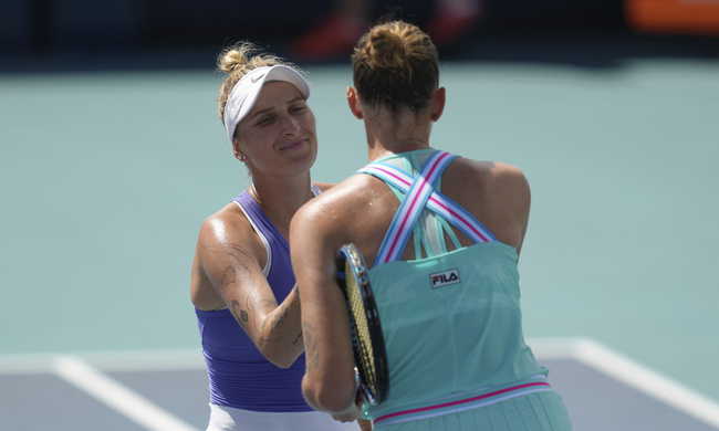 Майами. Андрееску остановила Кенин, Вондроушова отдала Плишковой три гейма на пути в 1/8 финала Майами. Андрееску остановила Кенин, Вондроушова отдала Плишковой три гейма на пути в 1/8 финала