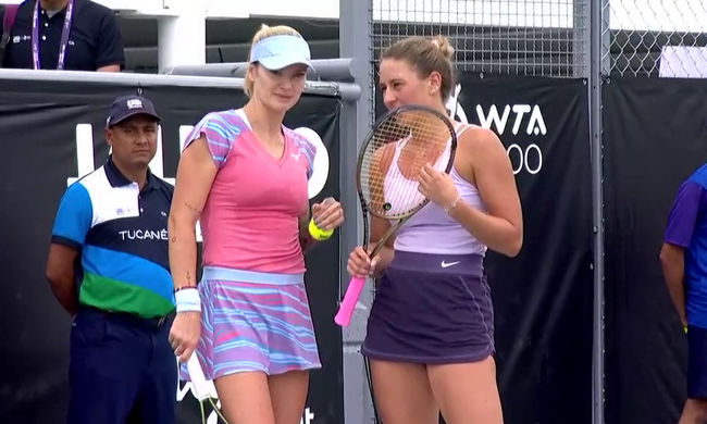 Гвадалахара. Костюк и Мартинцова уступили седьмым сеяным на старте турнира Гвадалахара. Костюк и Мартинцова уступили седьмым сеяным на старте турнира