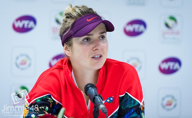 Элина Свитолина: "Сегодня я была полностью в игре, поэтому получился такой счет в матче с Мугурусой"