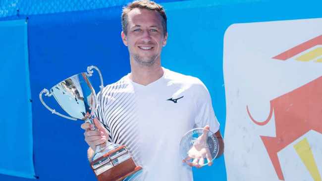 ATP Challenger Tour. Кольшбрайбер выиграл первый челленджер с 2005 года