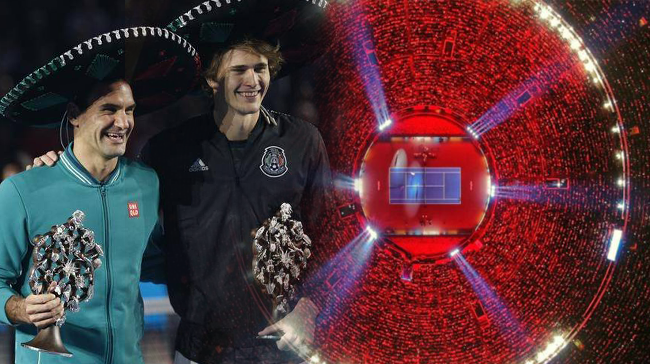 Федерер и Зверев собрали рекордное количество зрителей на теннисном матче