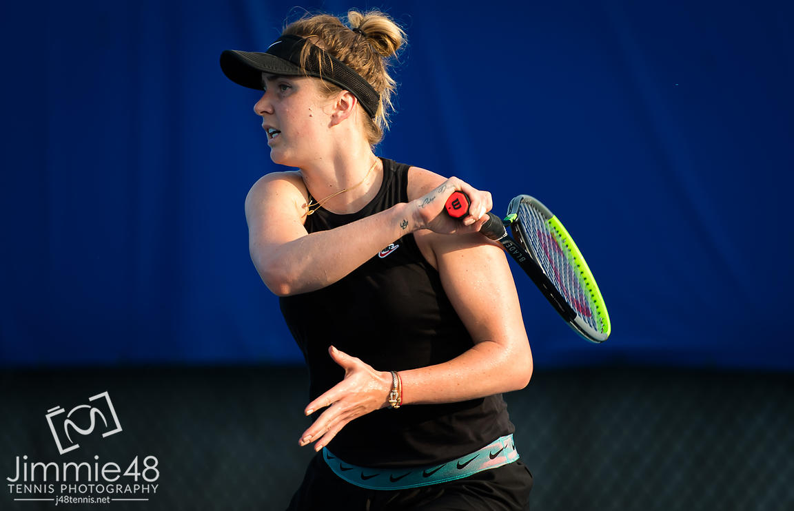 Элина Свитолина на тренировке с Маркосом Багдатисом (ВИДЕО)