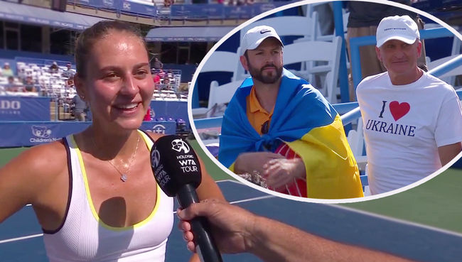 "Я уже не верила, что выиграю, так что, зрители, вы спасли меня сегодня". Марта Костюк - о своей победе над Бьянкой Андрееску в Вашингтоне