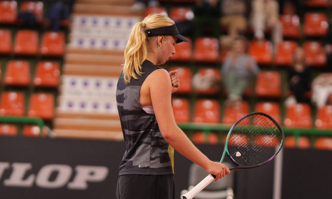 Лимож. Таусон станет соперницей Калининой в финале турнира Лимож. Таусон станет соперницей Калининой в финале турнира