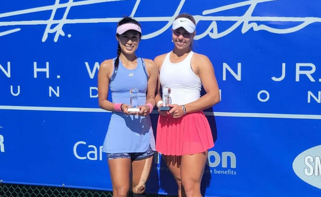 Джексон (W15). Сагдиева второй раз стала чемпионкой турнира ITF в парном разряде
