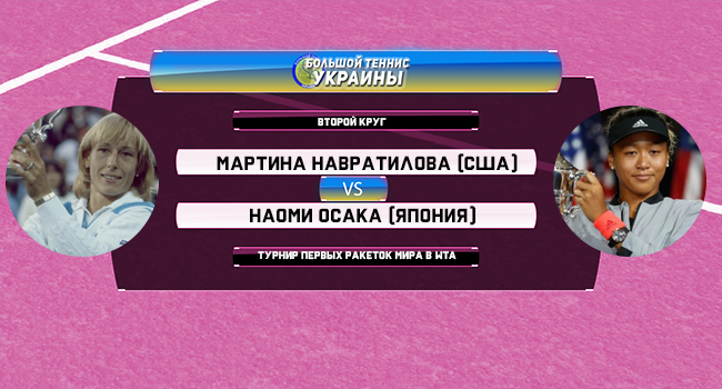 Голосование: Мартина Навратилова - Наоми Осака. Турнир первых ракеток мира Голосование: Мартина Навратилова - Наоми Осака. Турнир первых ракеток мира