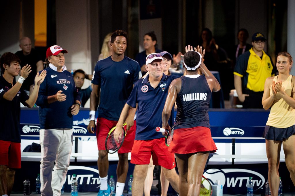 Марта Костюк сыграла в паре с Винус Уильямс на выставочном турнире в США