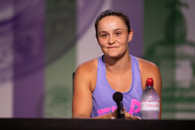 Эшли Барти: "Я не считаю себя фаворитом Уимблдона"