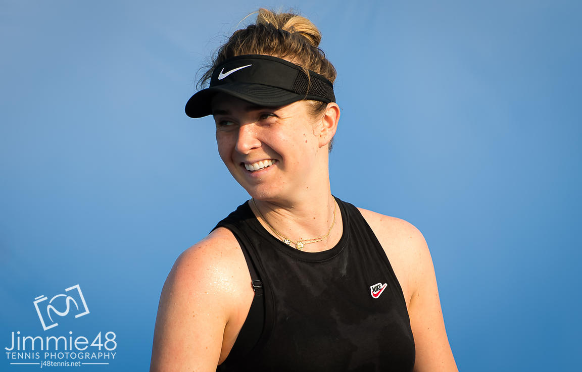 Элина Свитолина на тренировке с Маркосом Багдатисом (ВИДЕО)