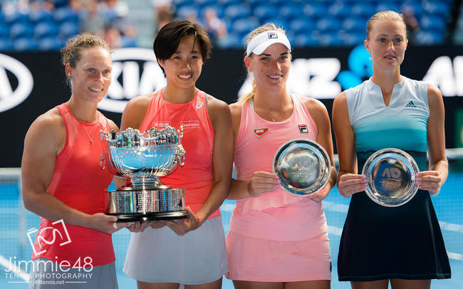 Australian Open. Стосур и Чжан выиграли дебютный совместный "Шлем"