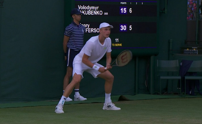 Юниоры. Якубенко уступил на старте Уимблдона в одиночном и парном разрядах