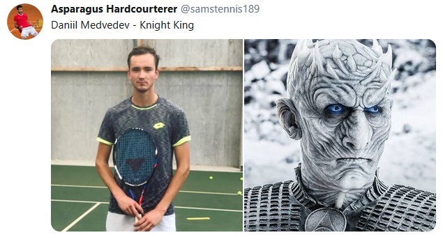 Теннисисты, которые могли бы сыграть в сериале "Игра престолов"