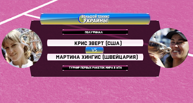 Голосование: Крис Эверт - Мартина Хингис. Турнир первых ракеток мира Голосование: Крис Эверт - Мартина Хингис. Турнир первых ракеток мира