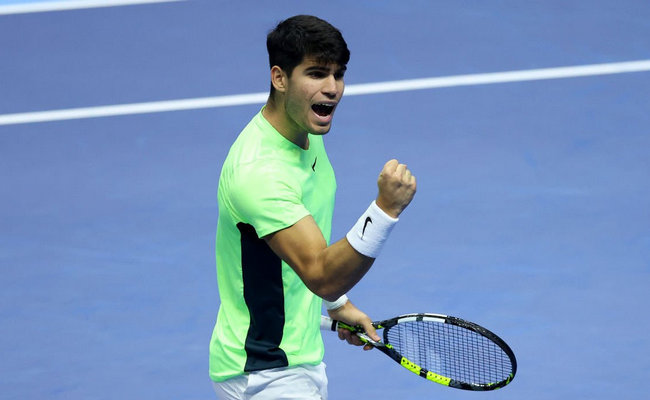 ATP Finals. Алькарас одержал свою дебютную победу на турнире