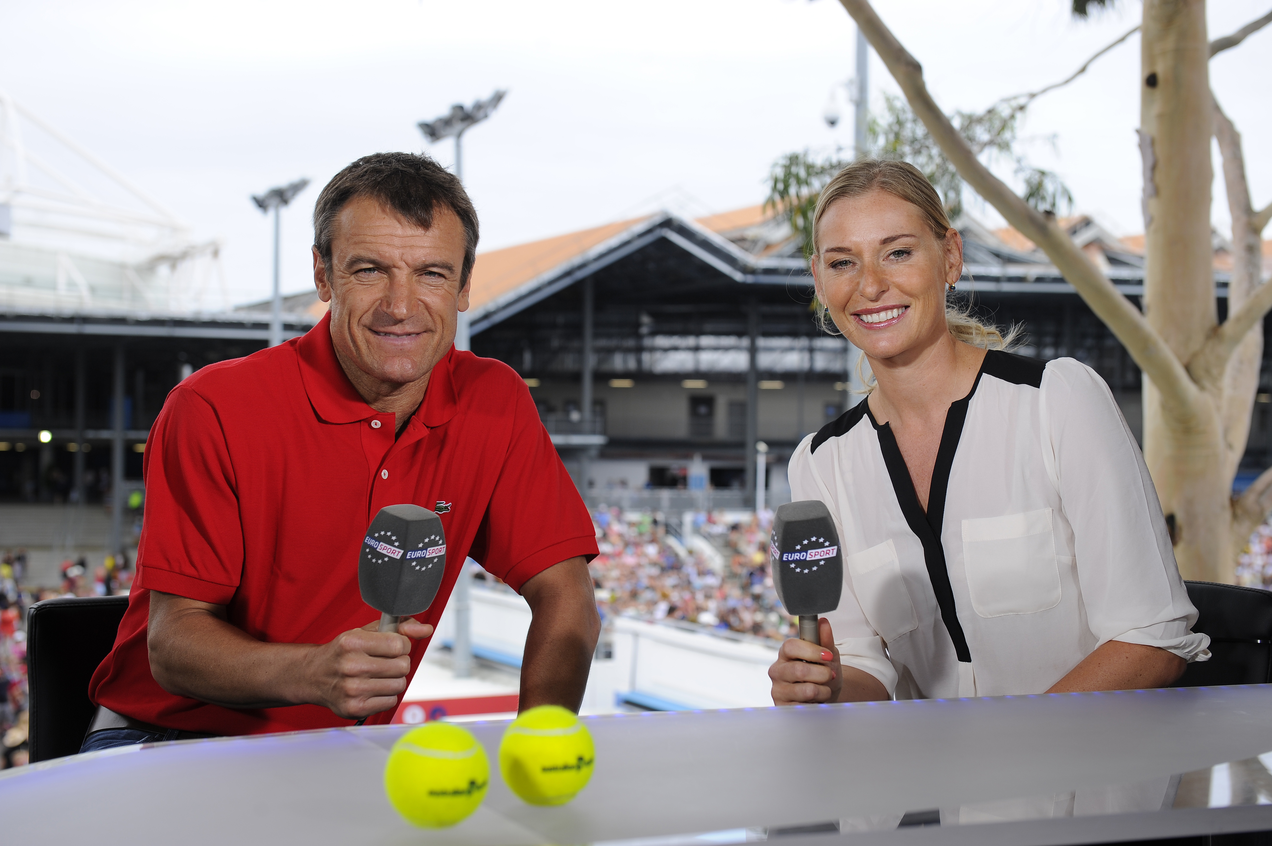 "Свитолиной и Монфису стоит пожениться": Виландер и Шетт - о выступлении теннисной пары на US Open