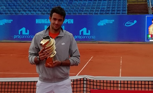 Будапешт. Берреттини выиграл второй титул ATP в карьере Будапешт. Берреттини выиграл второй титул ATP в карьере