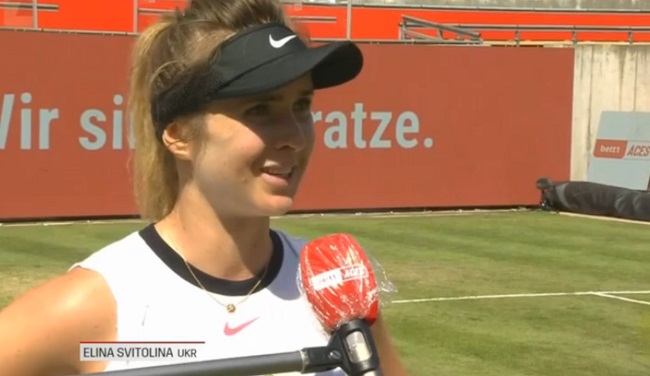 Элина Свитолина: "Постараюсь насладиться выступлением на траве"