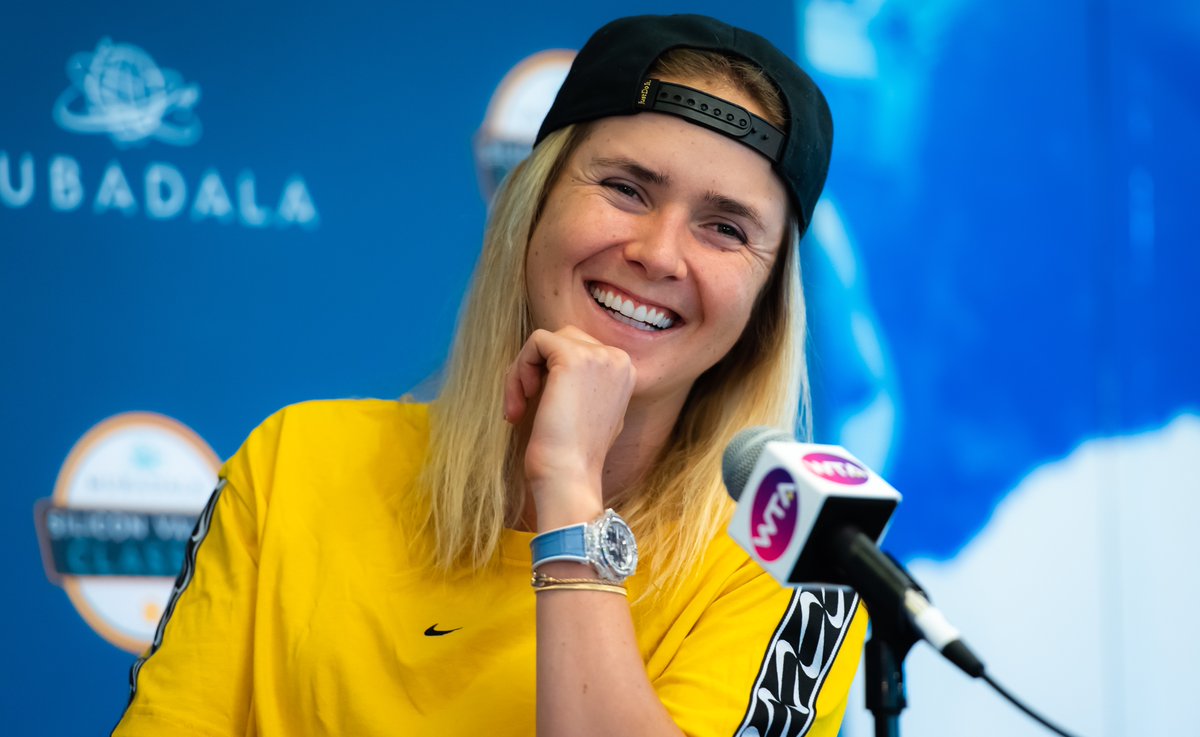 Элина Свитолина: "Моя цель с самого начала этого года - совершенствовать свою игру"