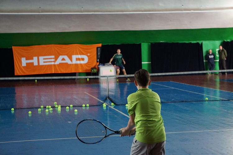 Сергей Стаховский провел теннисный мастер-класс в Северодонецке