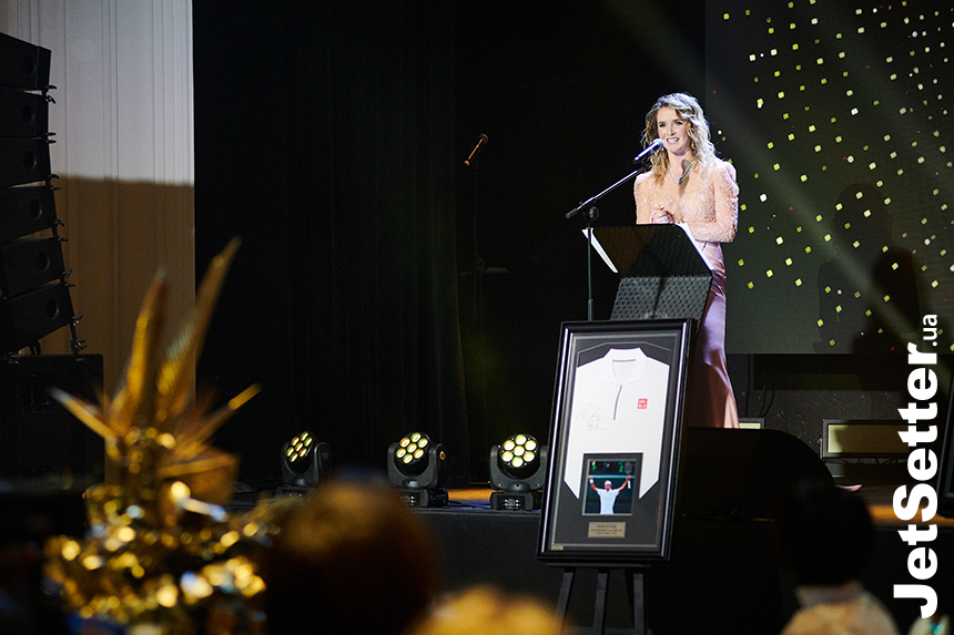 Элина Свитолина провела первый гала-ужин в рамках работы своего благотворительного фонда