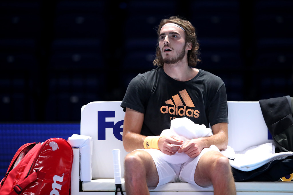Надаль, Джокович и другие участники ATP Finals на тренировке в Лондоне