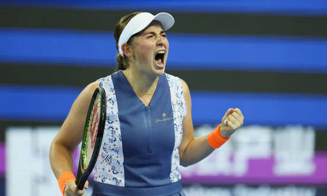 WTA Elite Trophy. Остапенко выиграла в своём стартовом матче против Векич