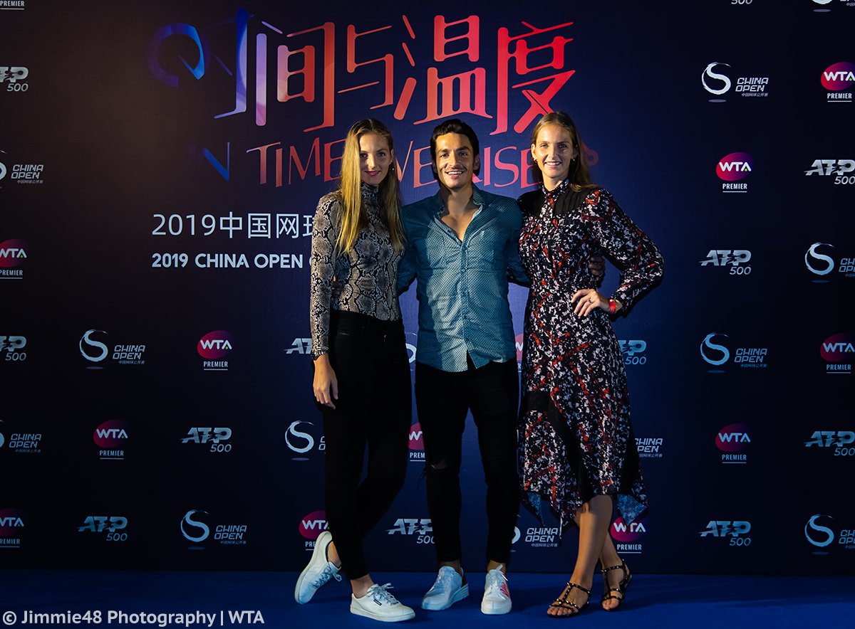 Андрееску, Маррей и Зверев на вечеринке игроков в Китае