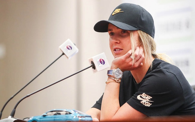 Элина Свитолина: "Надеюсь, что на турнире в Москве я смогу взять титул"  Элина Свитолина: "Надеюсь, что на турнире в Москве я смогу взять титул"