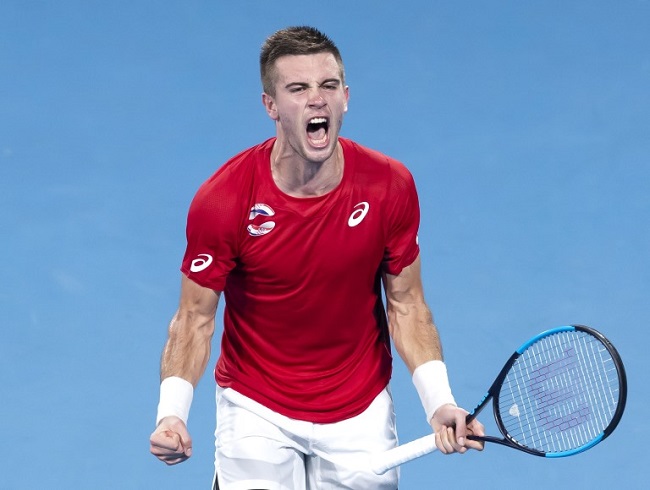 ATP Cup. Австрия - Хорватия 0:3. Группа E. Первый раунд