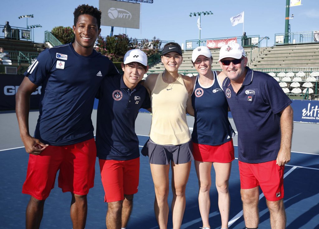 World Team Tennis. Костюк принесла очки своей команде в двух матчах