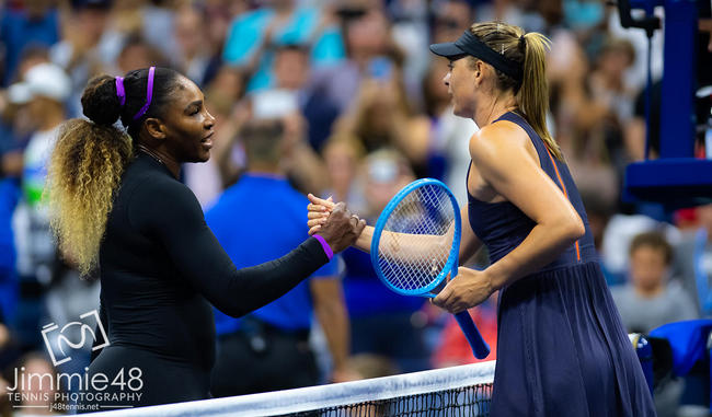 US Open. Уильямс не заметила Шарапову и встретится с Макнелли во втором круге