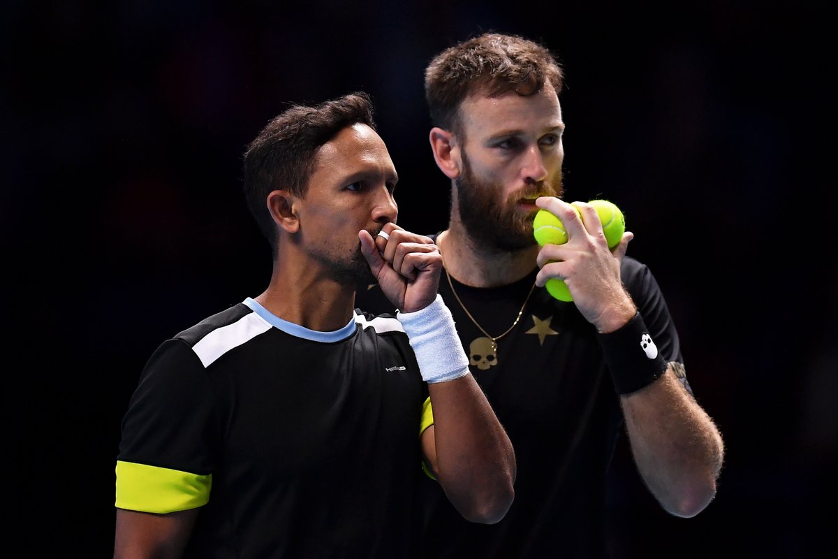 ATP Finals. Винус и Клаасен отыгрались с матчболов на пути в финал