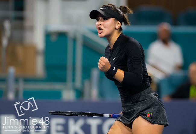 18-летняя Андрееску выиграла все свои матчи против игроков первой десятки в карьере 18-летняя Андрееску выиграла все свои матчи против игроков первой десятки в карьере