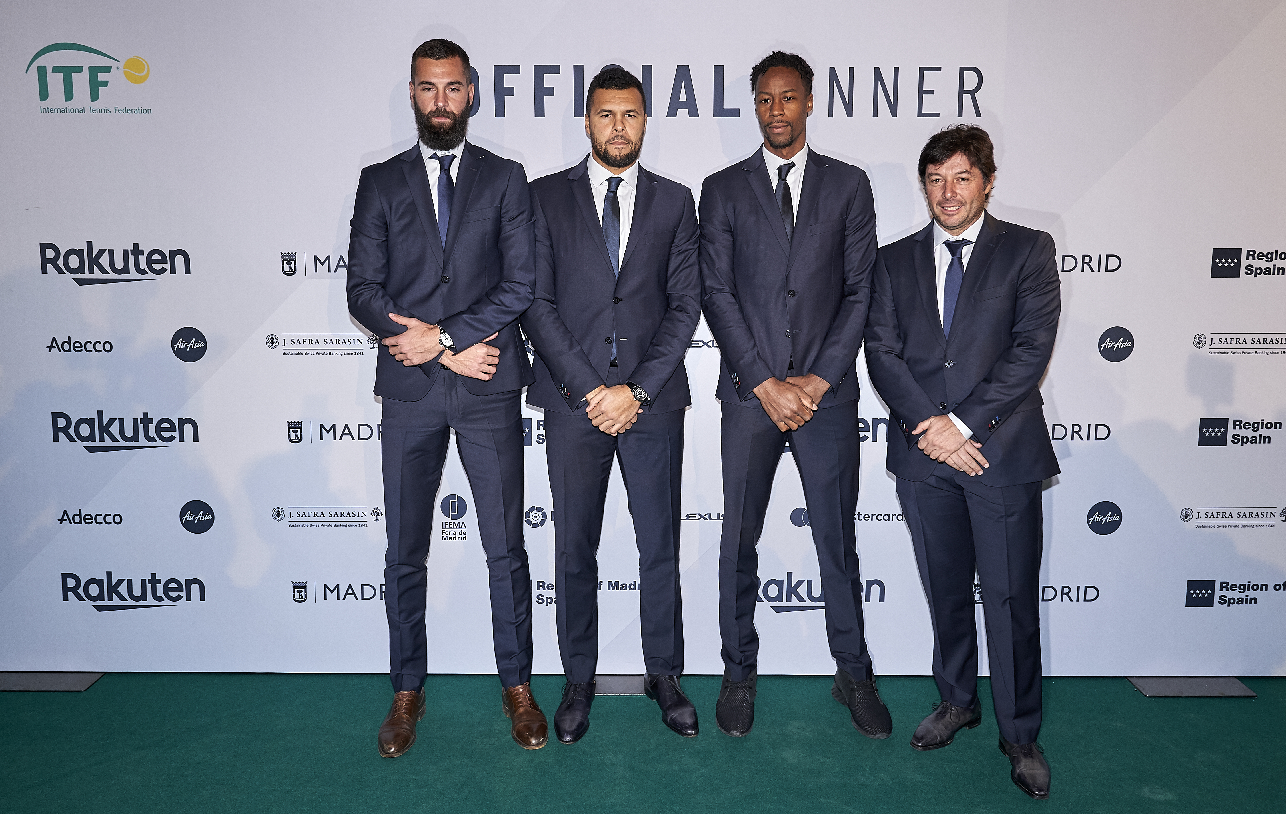 Надаль, Маррей и другие участники Финала Кубка Дэвиса на гала-вечере игроков