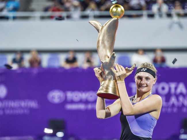 Свитолина и Цуренко поздравили Ястремскую с победой на турнире в Хуахине Свитолина и Цуренко поздравили Ястремскую с победой на турнире в Хуахине