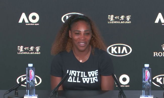 Серена Уильямс: "Какая разница с 2017 годом? Я не беременна"